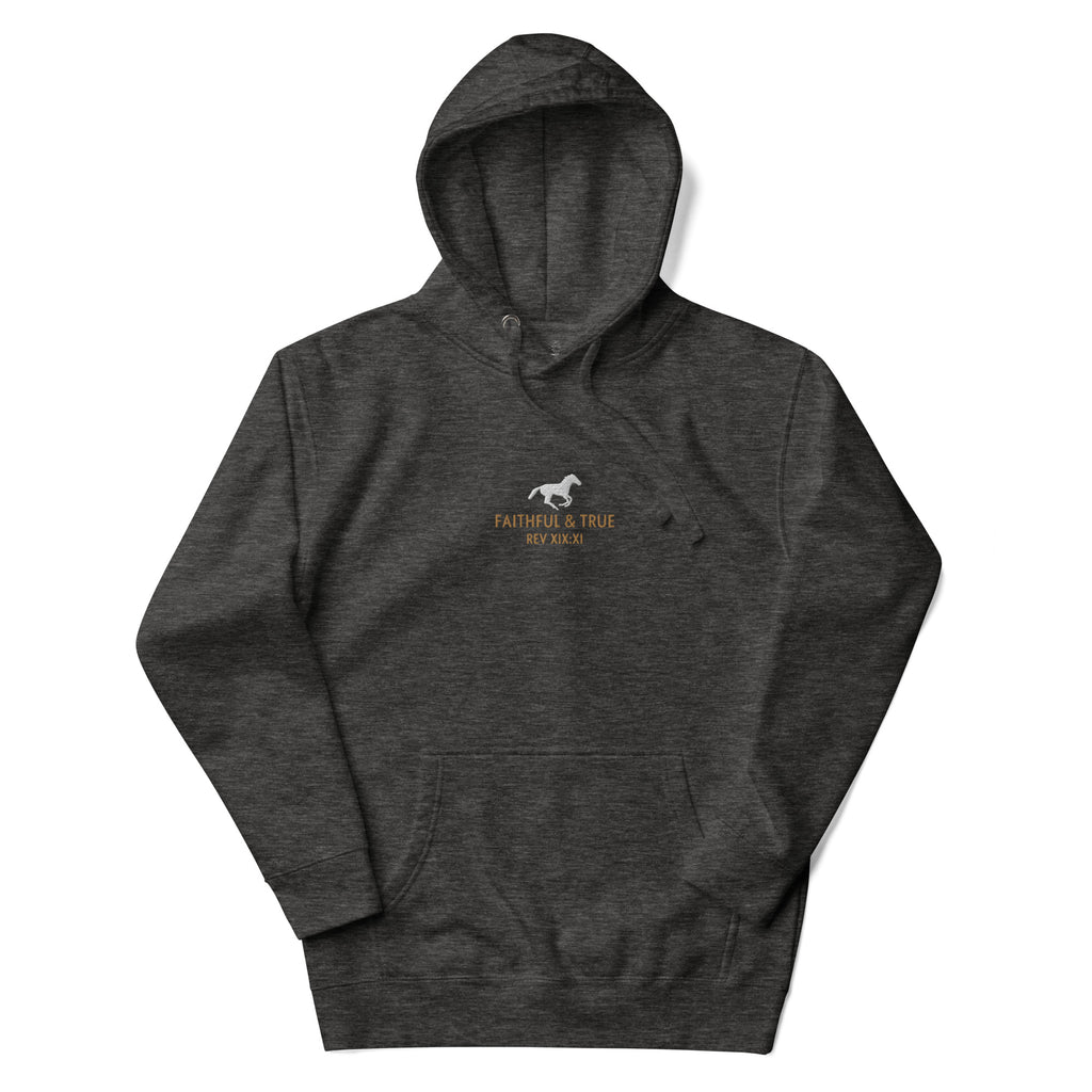Faithful-and-true-embroidered-christian-hoodie-grey-front