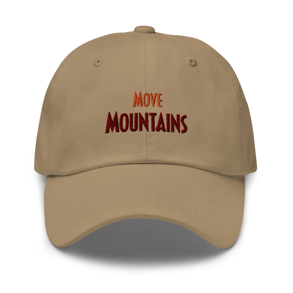 Move Mountains Embroidered Cap