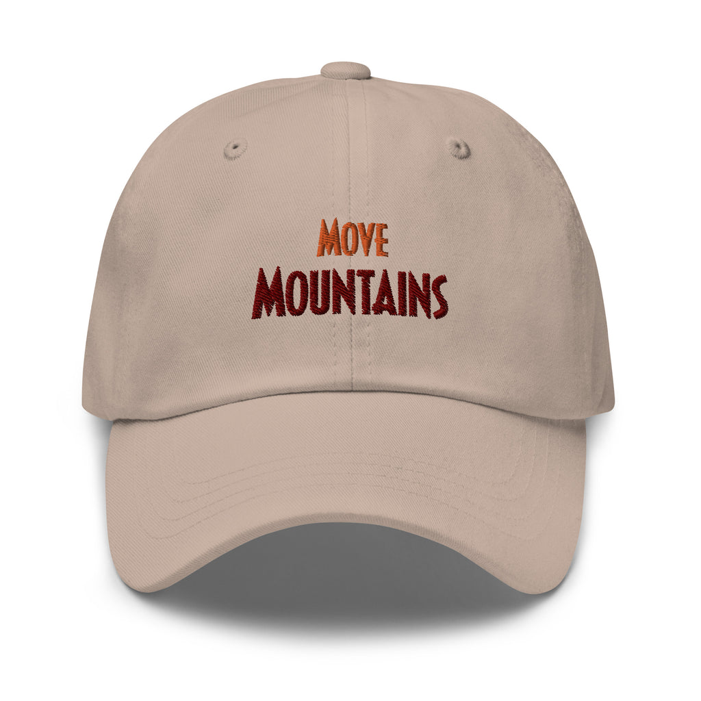 Move Mountains Embroidered Cap
