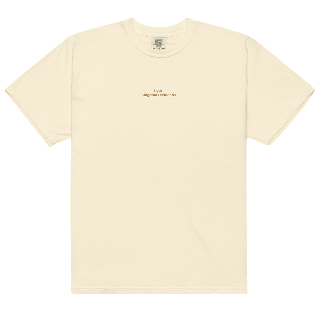 i-get-kingdom-dividends-premium-embroidered-christian-tshirt-beige