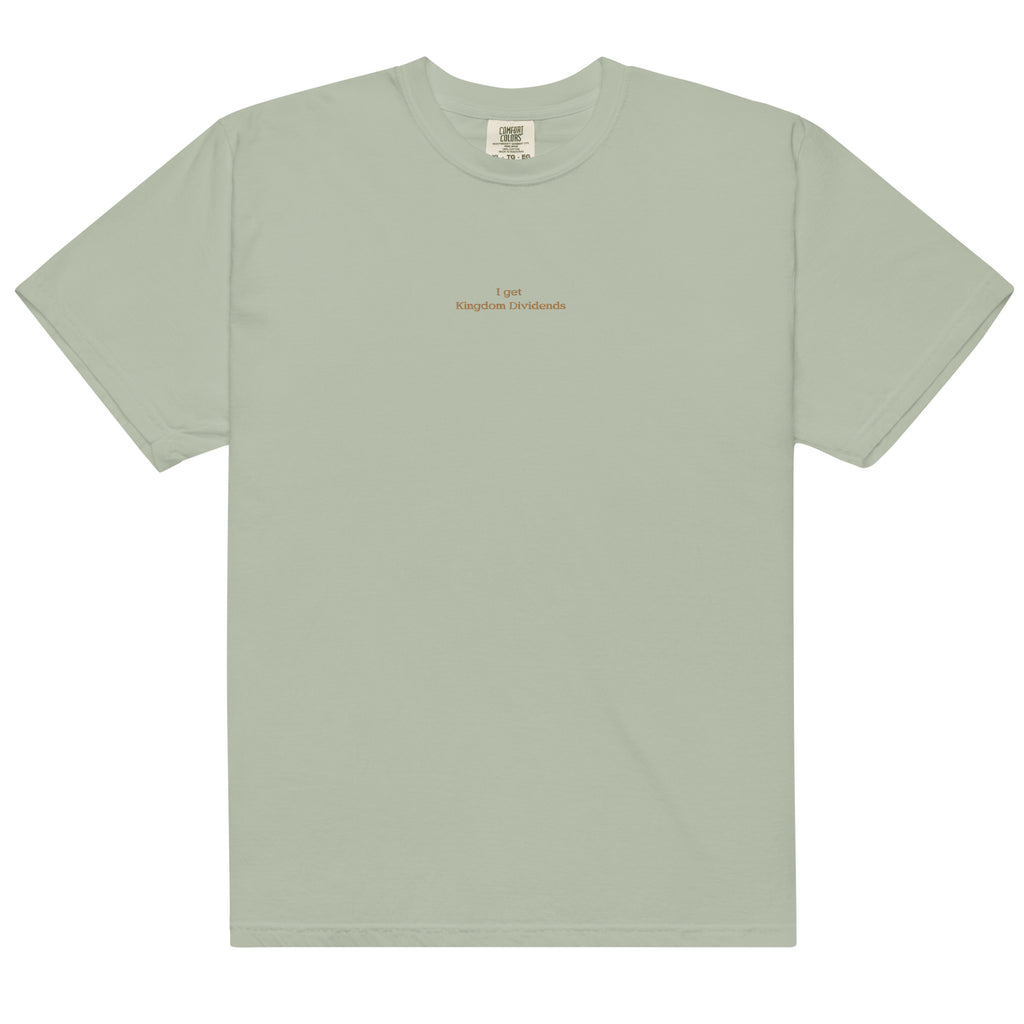 i-get-kingdom-dividends-premium-embroidered-christian-tshirt-green