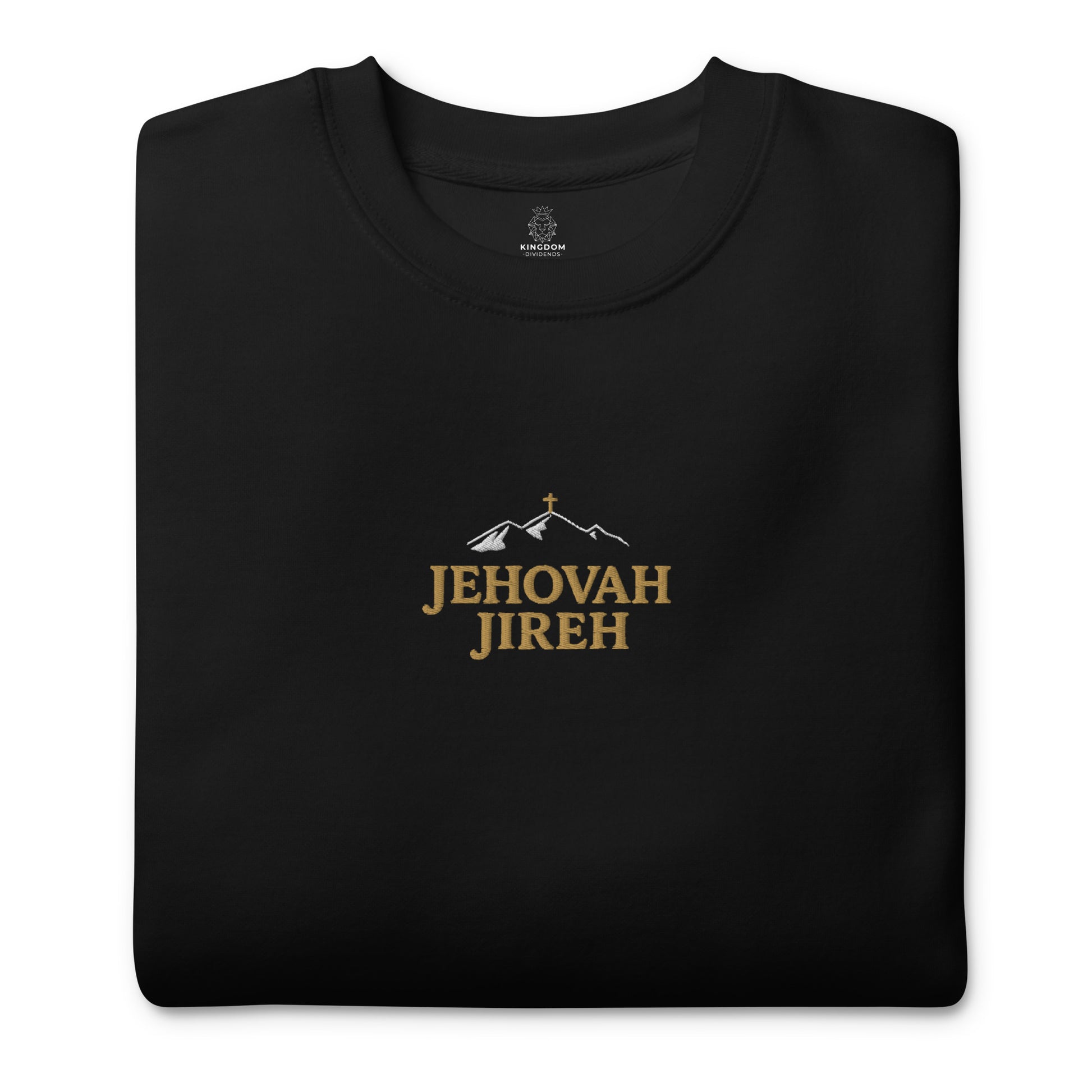 jehova-jireh-embroidered-christian-sweatshirt-black-folded