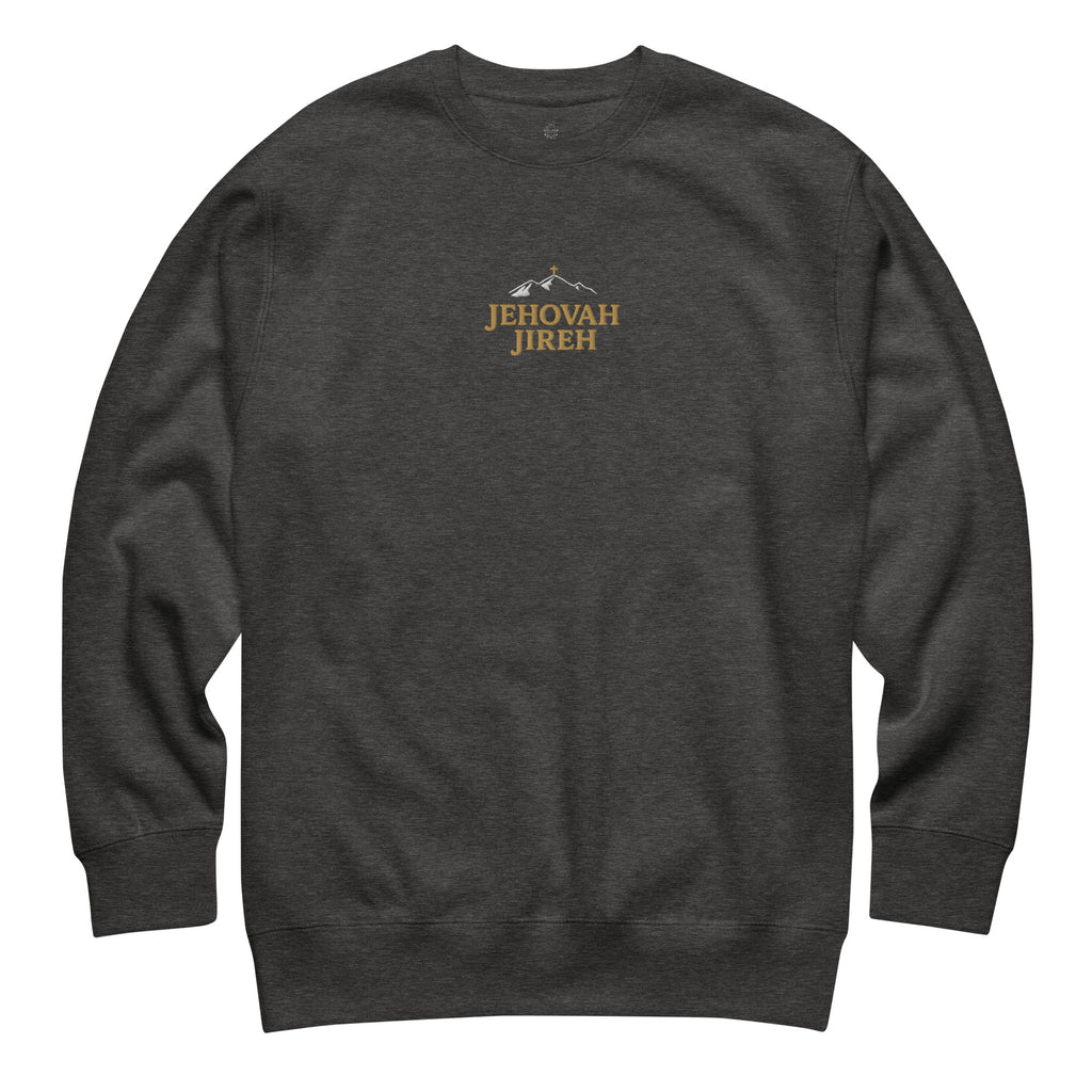 jehova-jireh-embroidered-christian-sweatshirt-charcoal-flat
