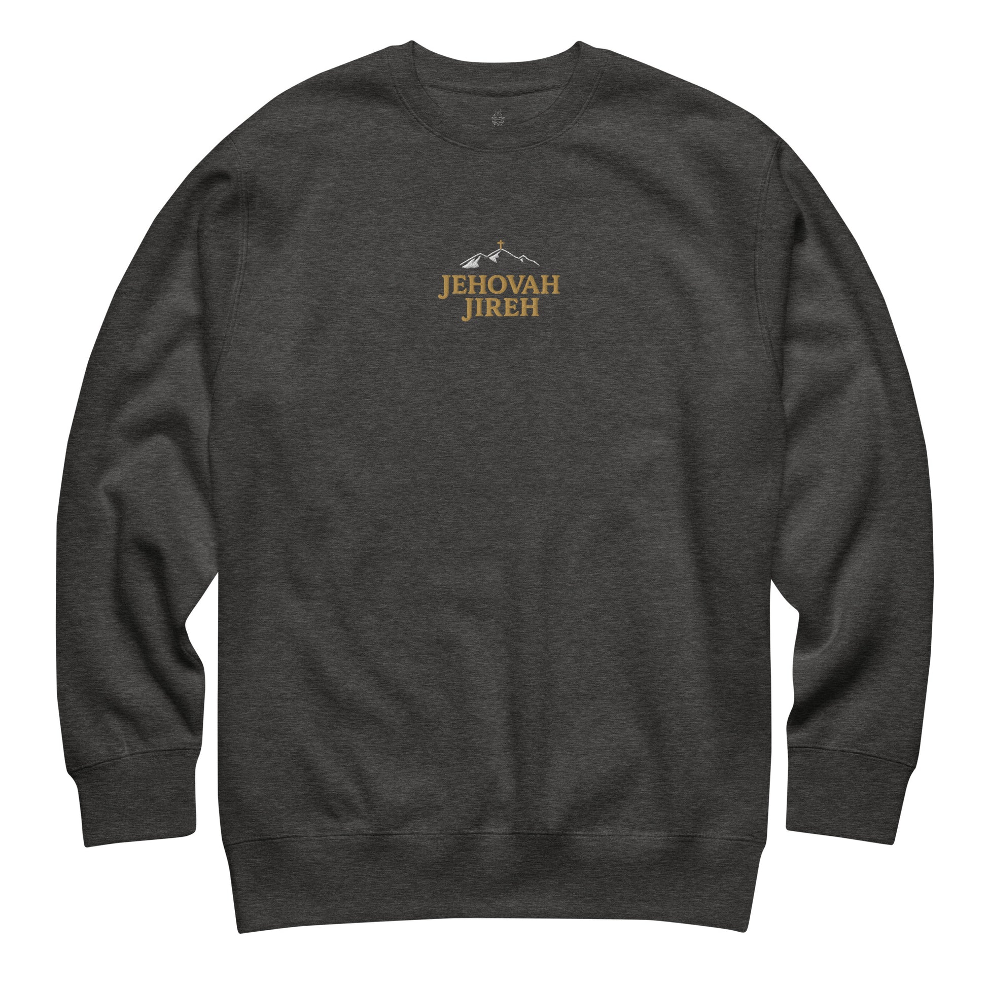 jehova-jireh-embroidered-christian-sweatshirt-charcoal-flat