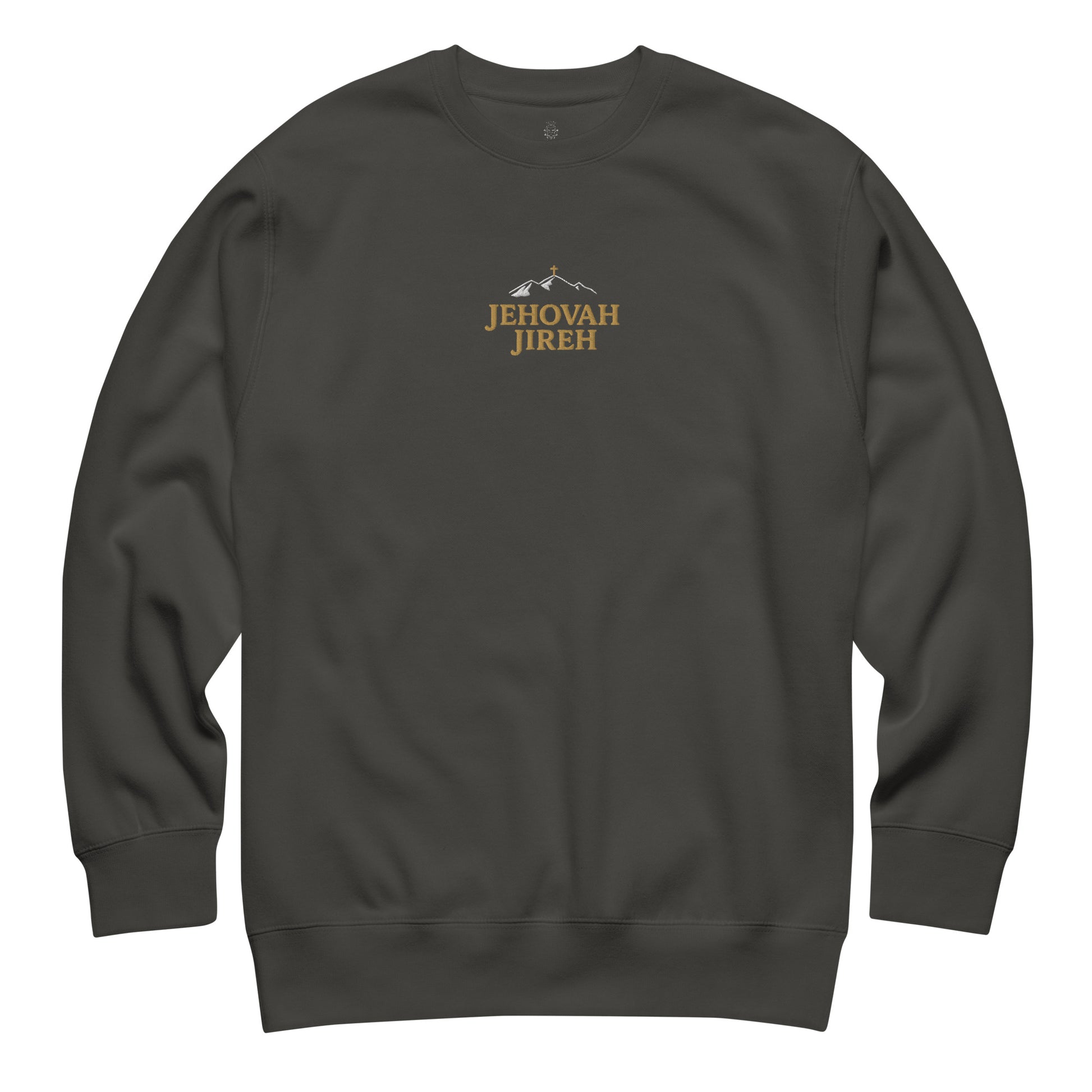 jehova-jireh-embroidered-christian-sweatshirt-vintage-black-flat