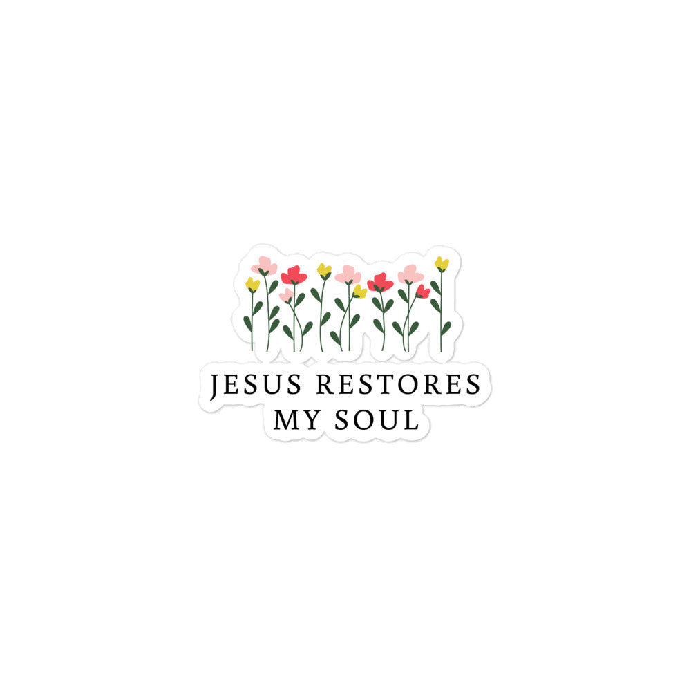 jesus-restores-christian-sticker