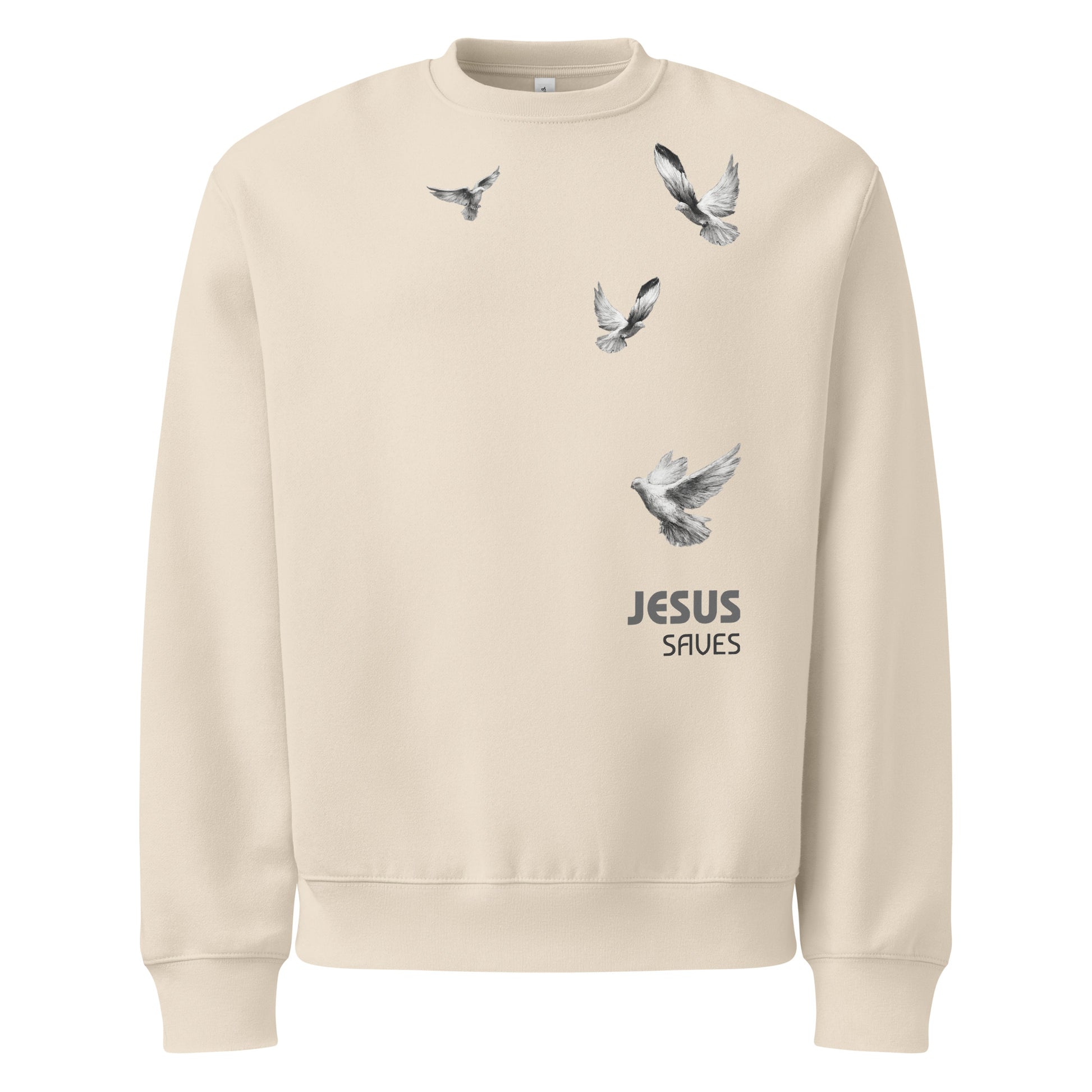 jesus-saves-oversized-christian-sweatshirt-beige