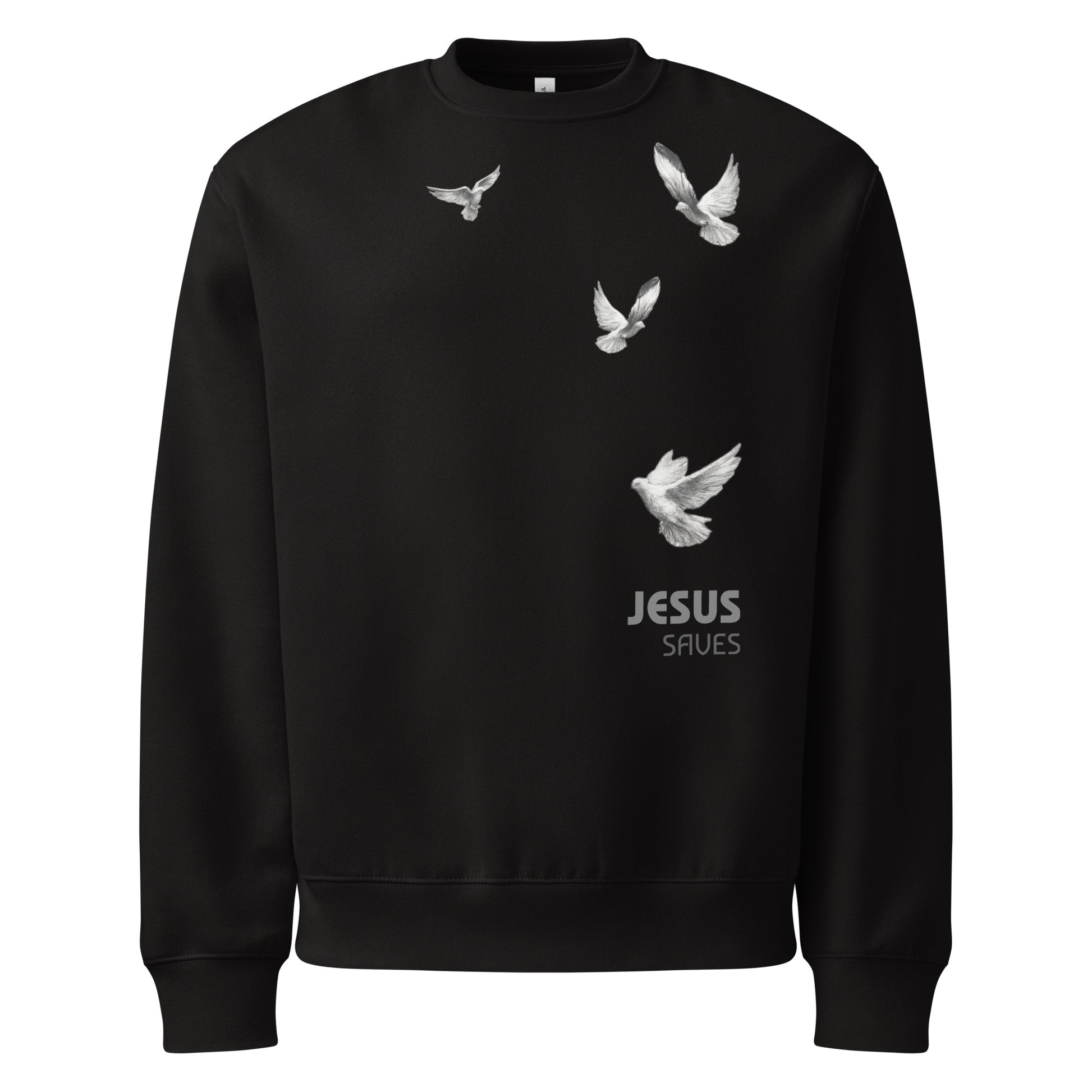 jesus-saves-oversized-christian-sweatshirt-black