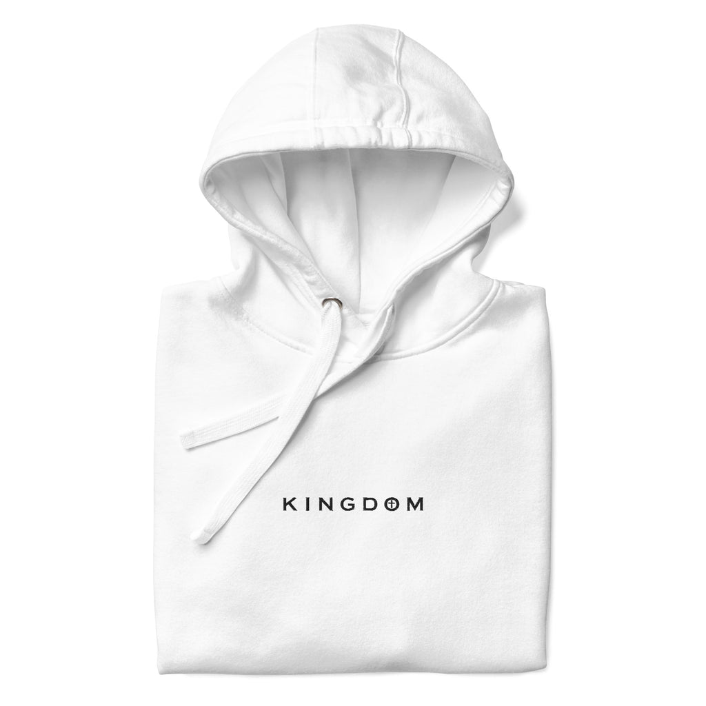 kingdom-premium-embroidered-christian-hoodie-white-folded