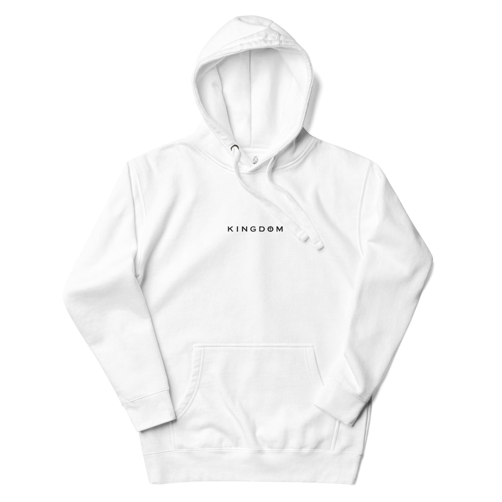 kingdom-premium-embroidered-christian-hoodie-white-front