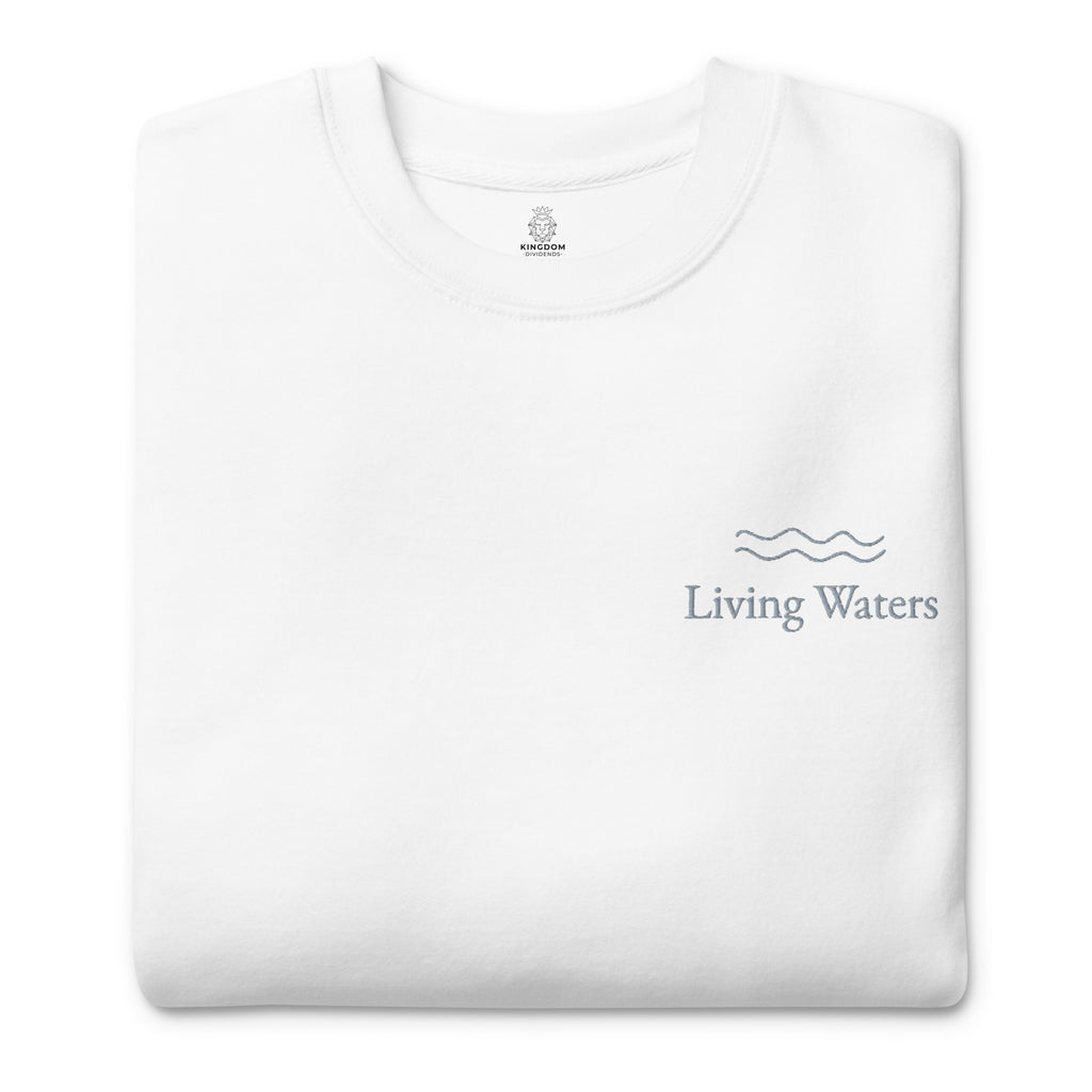 living-waters-embroidered-christian-sweatshirt-white-folded