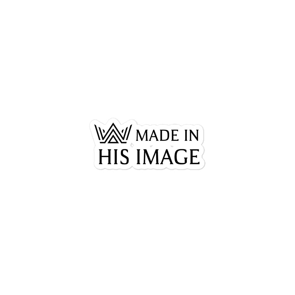 made-in-his-image-christian-sticker