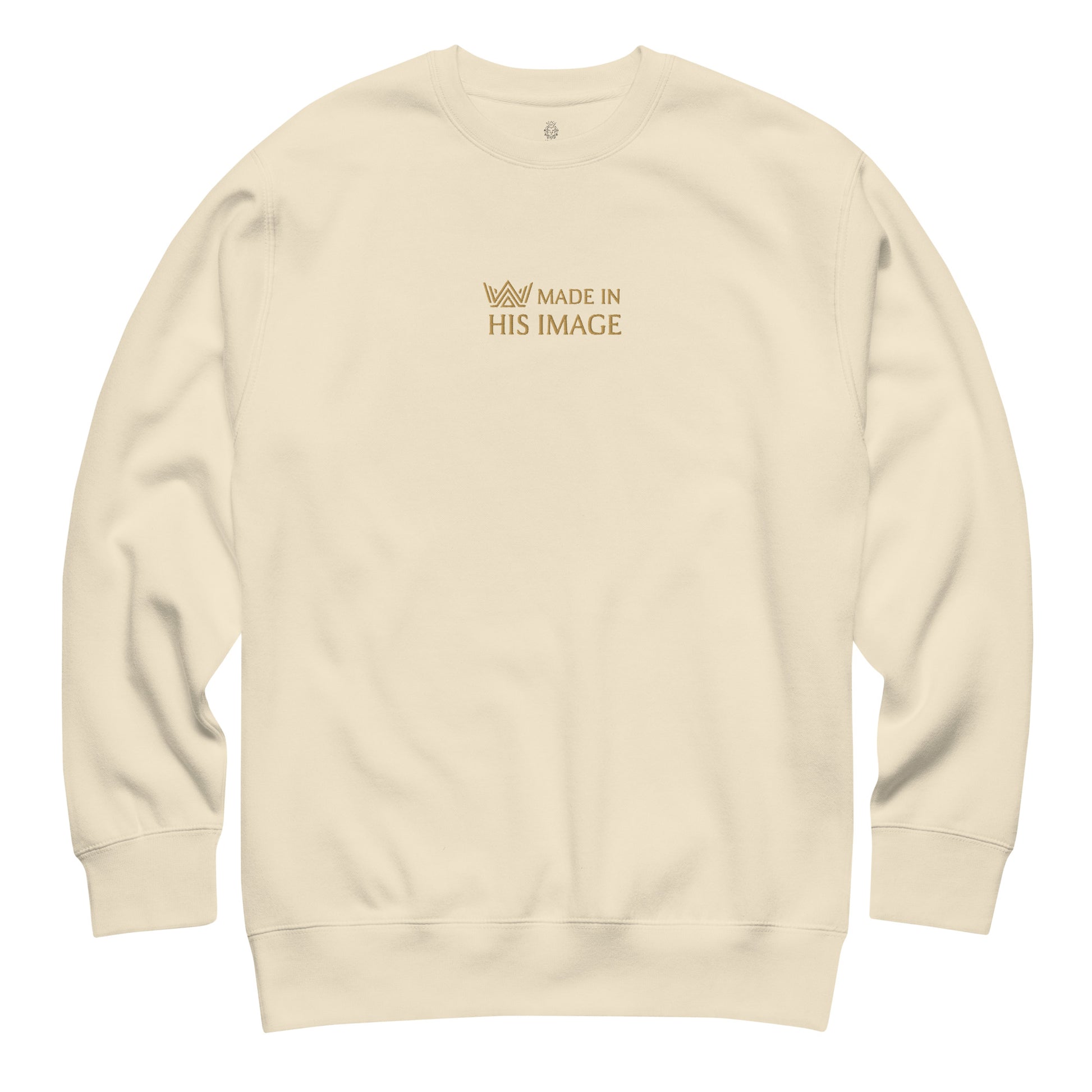 made-in-his-image-embroidered-christian-sweatshirt-beige-flat