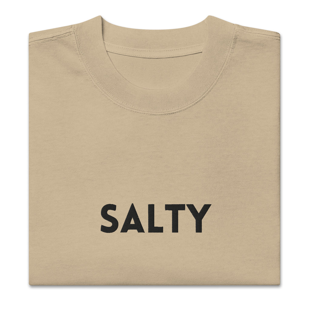salty-oversized-embroidered-christian-t-shirt-folded-khaki