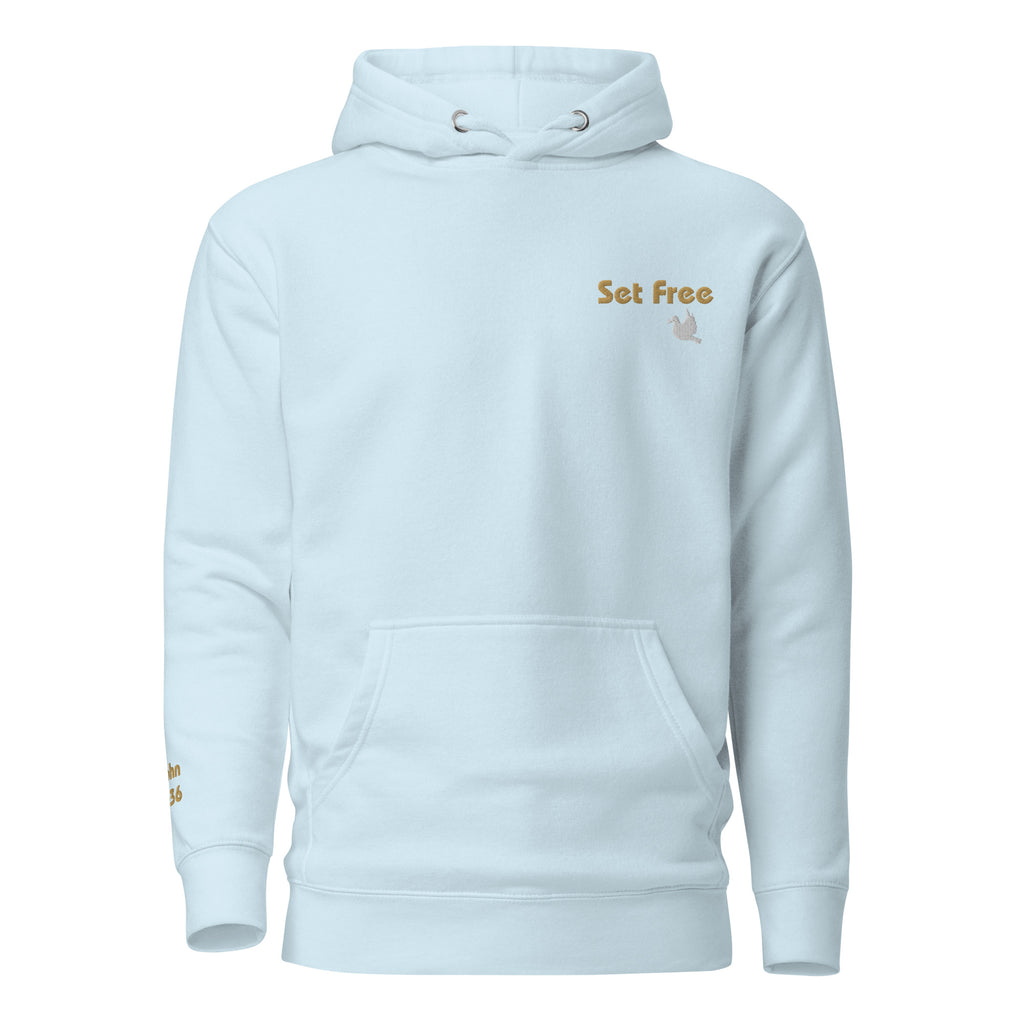 set-free-embroidered-christian-hoodie-blue-front