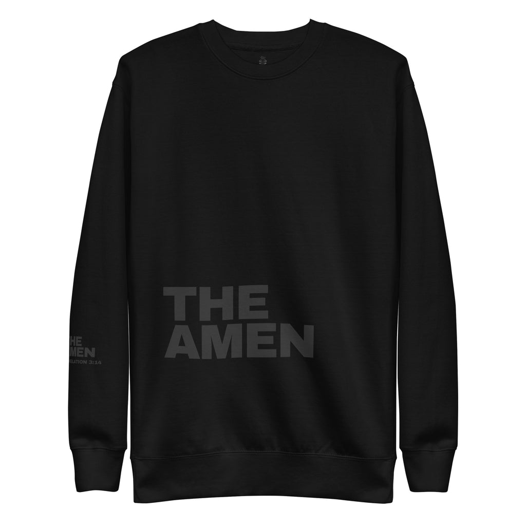 the-amen-premium-christian-sweatshirt-black-front