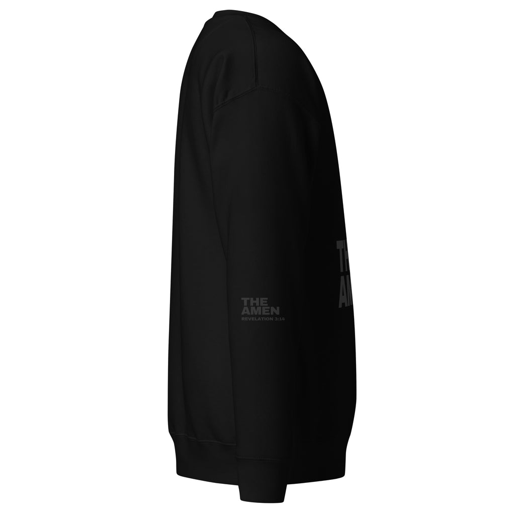 the-amen-premium-christian-sweatshirt-black-side