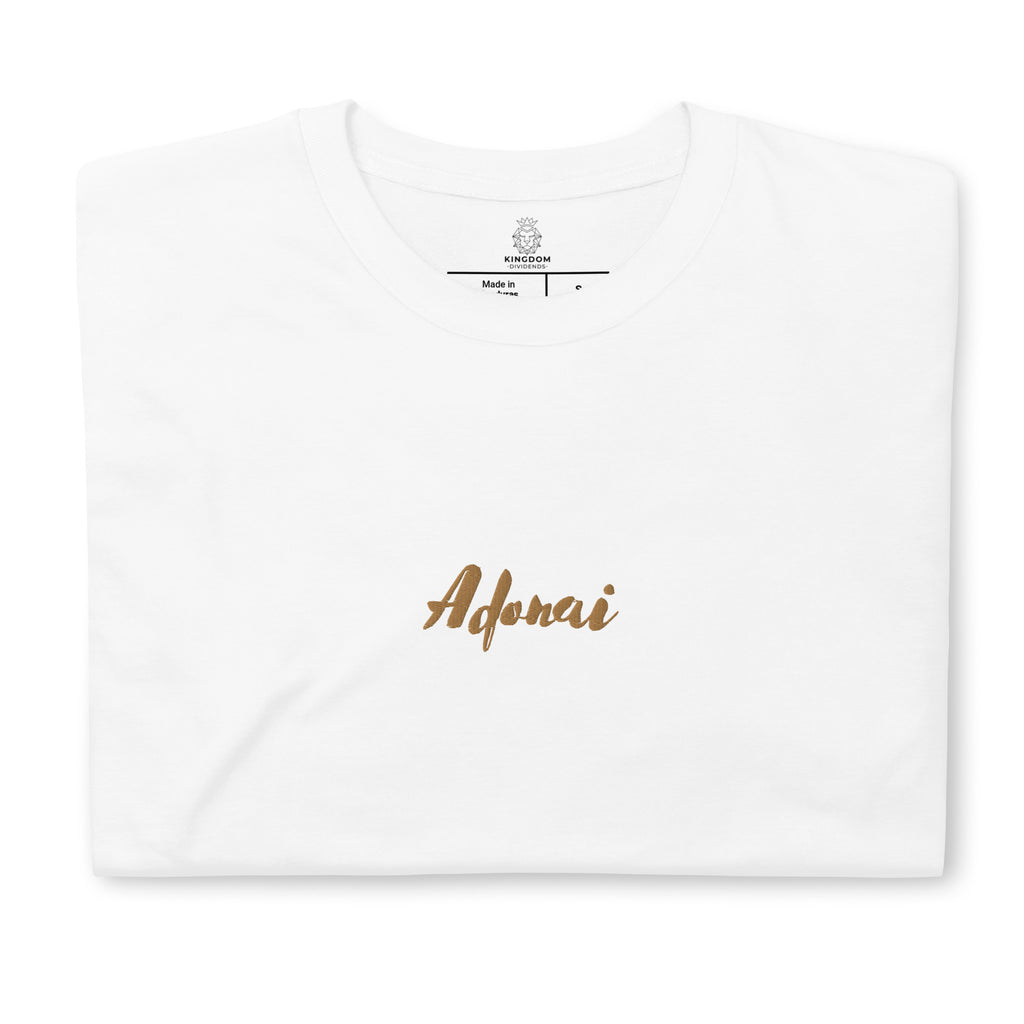 Adonai Embroidered T-Shirt