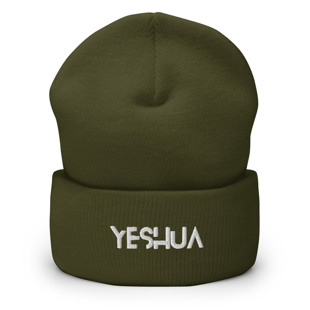 yeshua-embroidered-christian-hat-green